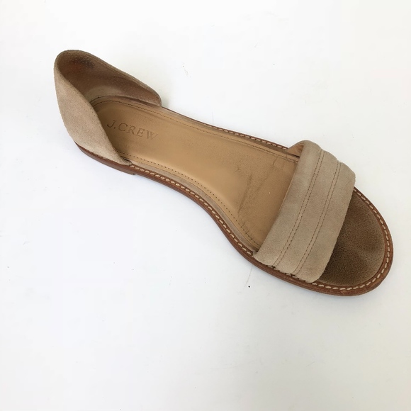 J. Crew Shoes - J. Crew Hayes Suede Sandals Size 8